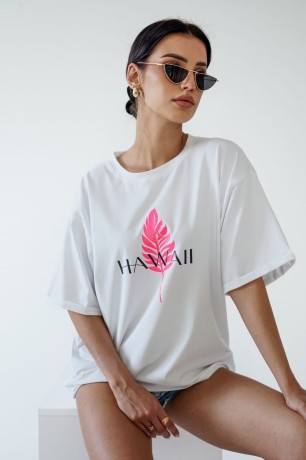 Przejdź do produktu T-shirt HAWAII - biały