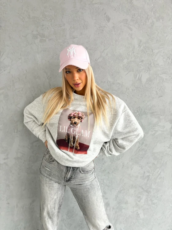bluza-szara-pudelek-femininebutik.jpeg