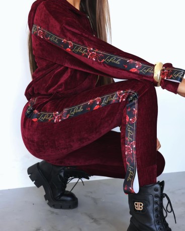 Przejdź do produktu Komplet LA PERLA - bordo