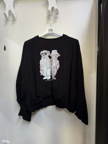 Przejdź do produktu Bluza misie - czarna