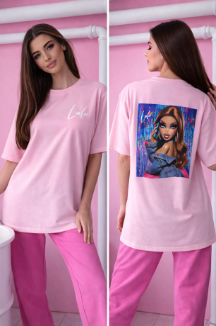 Przejdź do produktu T-shirt LALU - róż