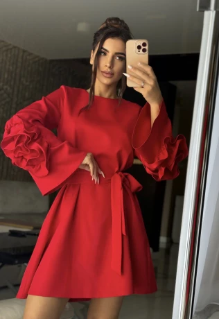 Przejdź do produktu Sukienka VALENTINA - czerwona