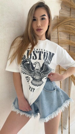 Przejdź do produktu T-shirt orzełek - biały