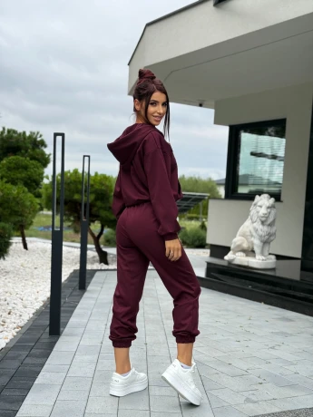 Przejdź do produktu Komplet dresowy MOHO - bordo