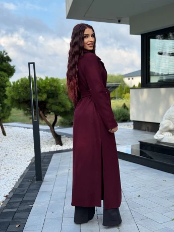 Przejdź do produktu Płaszcz ROMA - bordo