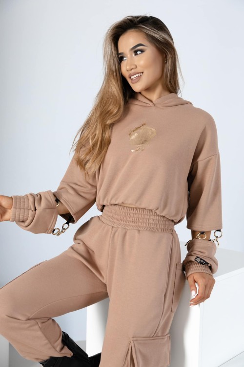 bluza-łańcuchy-jasny-brąz-femininebutik.jpg